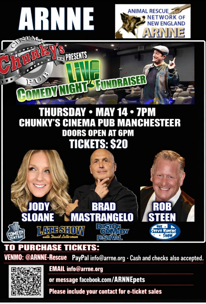 Chunkys comedy night flyer V2
